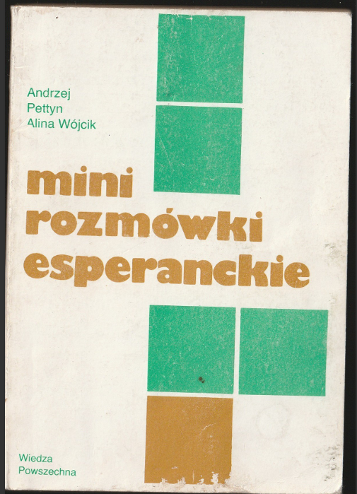 Okładka Mini rozmówek esperanckich